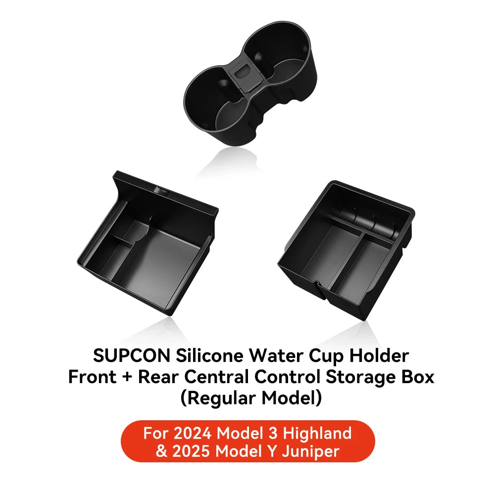 Tesla Model 3 Highland & Y Juniper Hidden Center Console Organizer