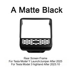Tesla Model 3 Model Y Juniper 2025+ Armrest Console Cover Rear Air Vent Mask Holder Rear Protection Kick Panel Interior Trim
