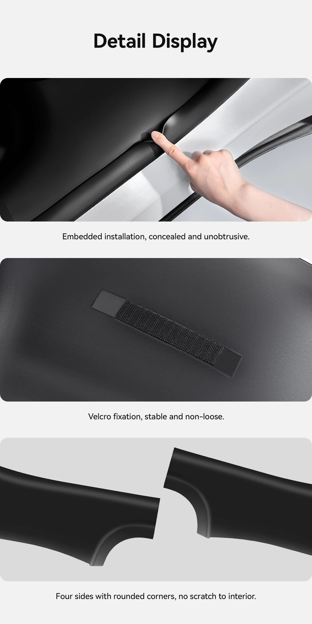 Tesla Model Y (2021-2026) TPE Door Sill Scuff Plate Protector