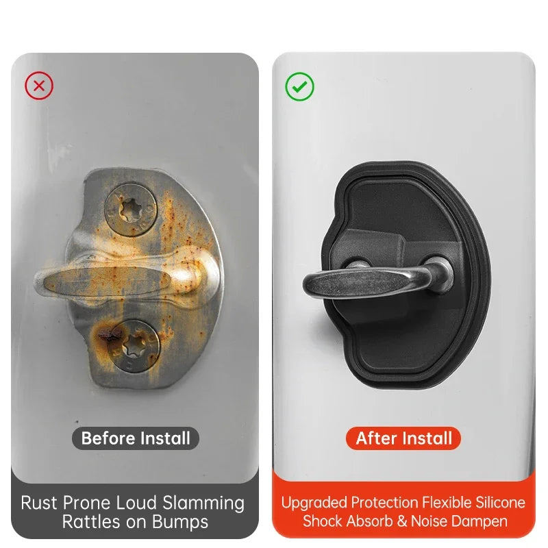 Tesarca Silicone Door Lock Cover for Tesla Model 3 Y Highland Juniper