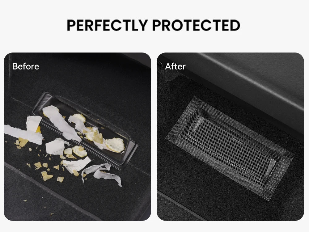 Under Seat Air Vent Cover Mesh for Tesla Model 3 & Y (2021-2026)