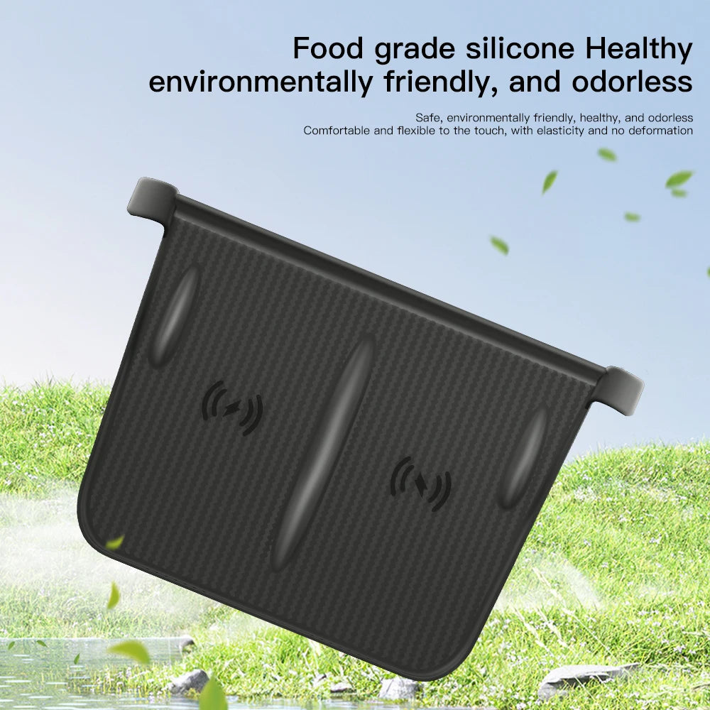 Tesla Model 3/Y (2021-2026) Silicone Wireless Charging Pad
