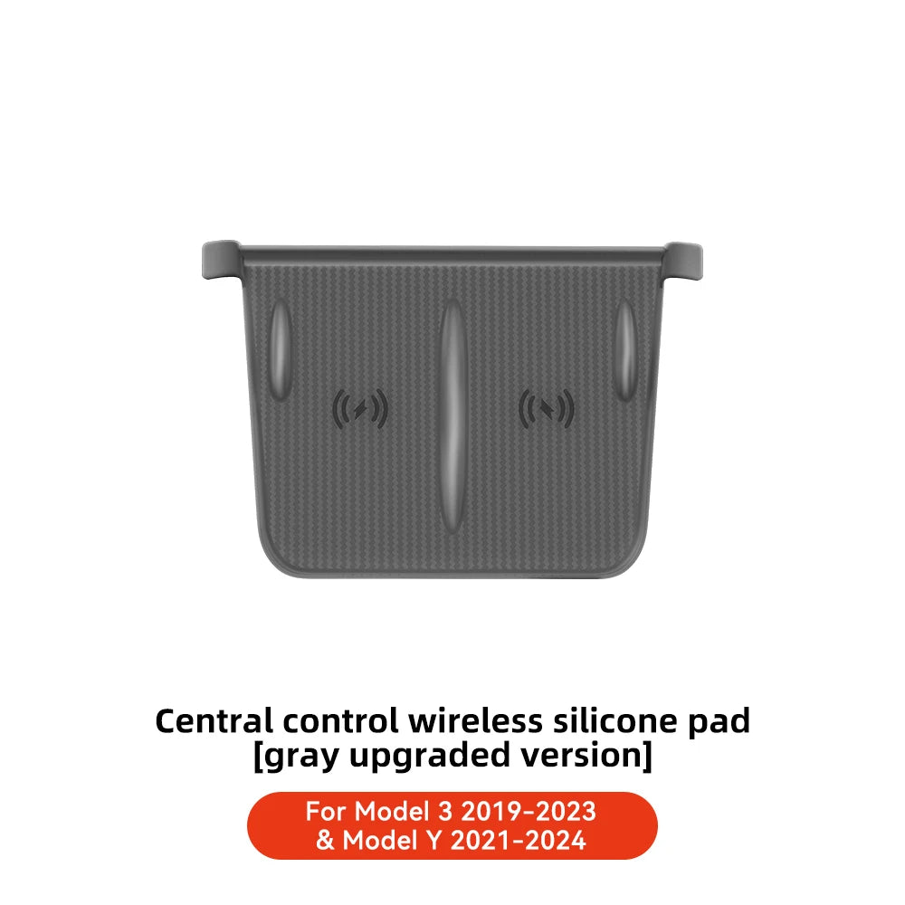 Tesla Model 3/Y (2021-2026) Silicone Wireless Charging Pad