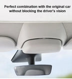 Car Glasses Case for Tesla Model Y Model 3 Highland 2017-2024+ Car Roof Sunglasses Storage Box Clip Roof Interior Accessories