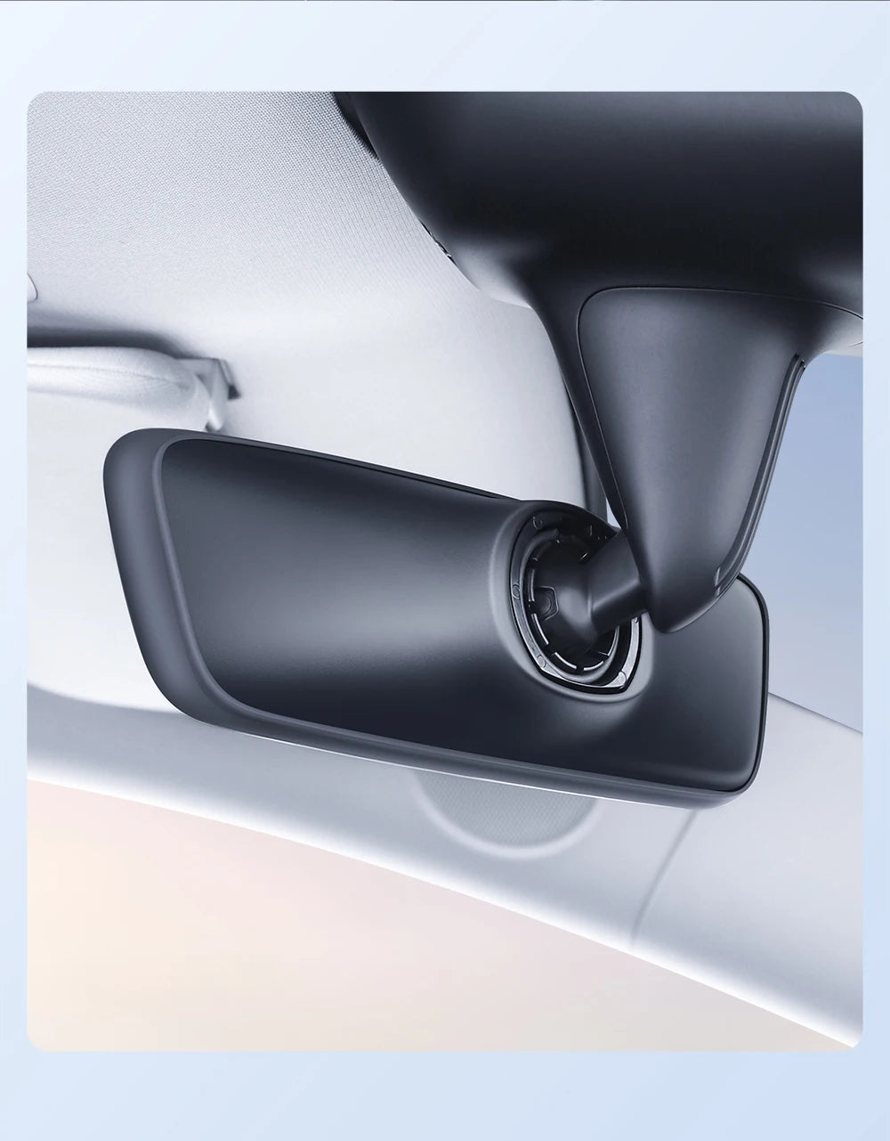 Tesarca Silicone Rear View Mirror Frame for Tesla Model 3 Y（2019-2026）