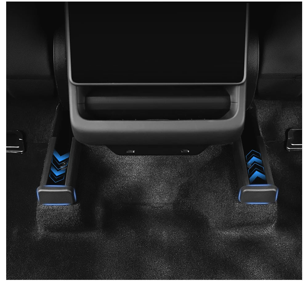 Tesla Model 3/Y Seat Rail Cover Protectors (4 or 8 Pack) - 2021-2026