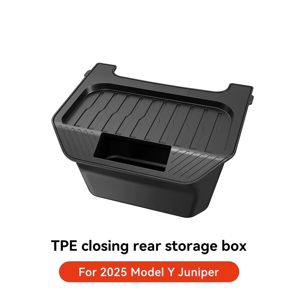 Tesla Model 3 Y Highland Rear Seat Trash Can Magnetic Storage Box Bin