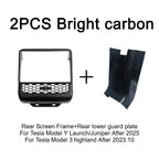 Tesla Model 3 Model Y Juniper 2025+ Armrest Console Cover Rear Air Vent Mask Holder Rear Protection Kick Panel Interior Trim