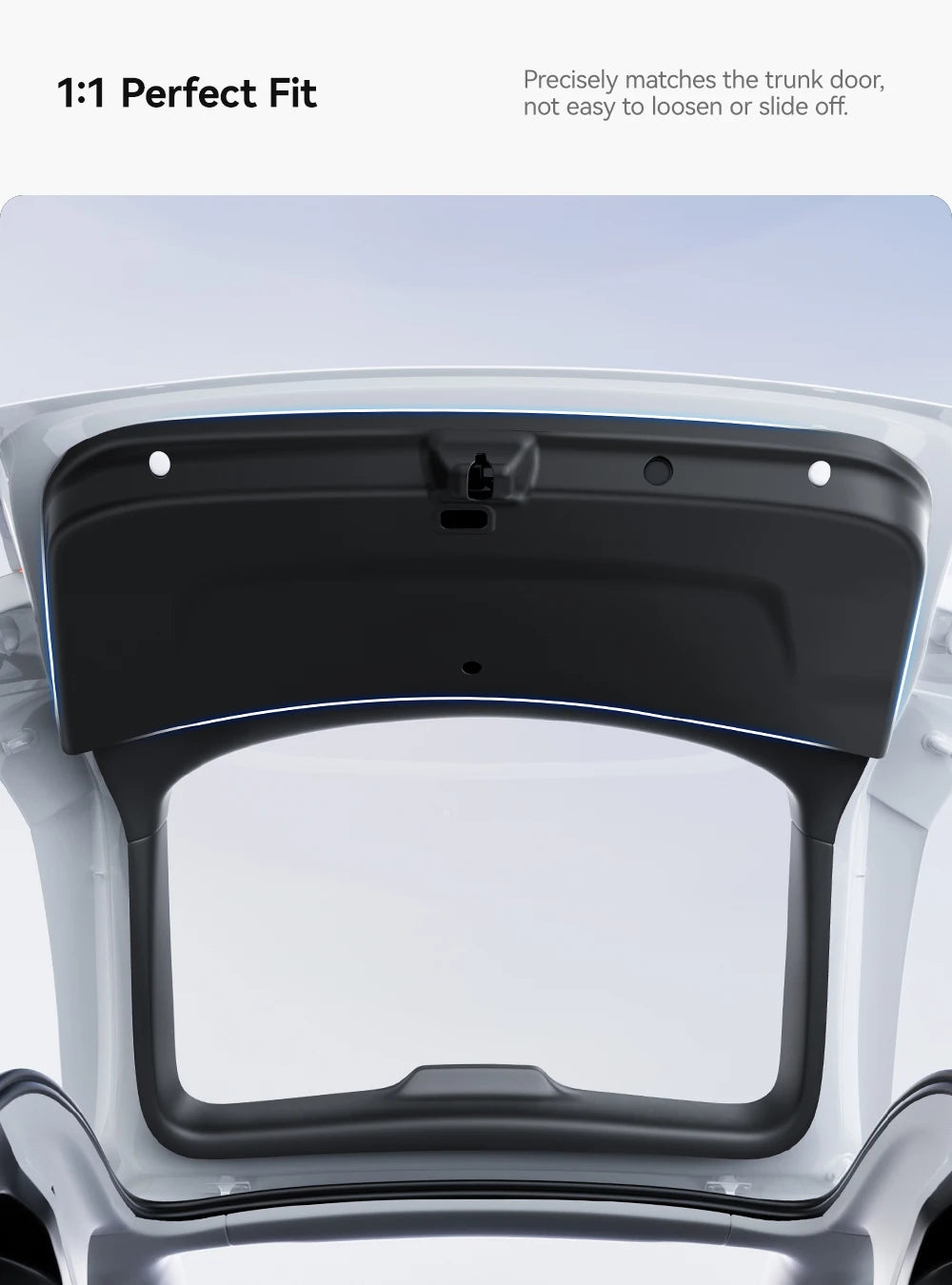 2025-2026 Tesla Model Y Juniper Trunk Tailgate Protector Mat | TPE Pad