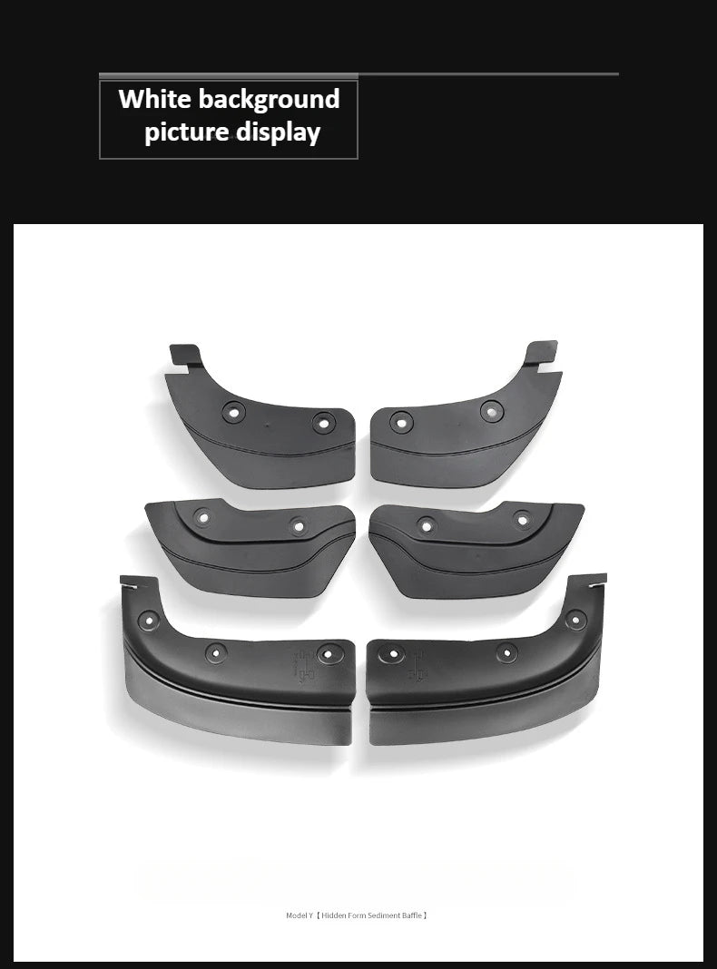 Hidden Special Mud Guard Fender for Tesla Model Y/3/3+ Highland 2025 Front and Rear Wheel Sand Shield Modification Accessories