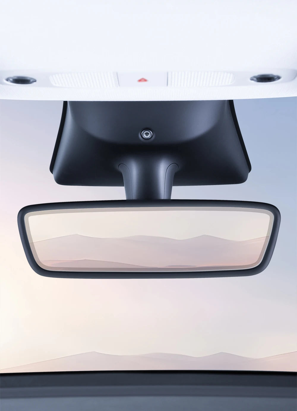 Tesarca Silicone Rear View Mirror Frame for Tesla Model 3 Y（2019-2026）