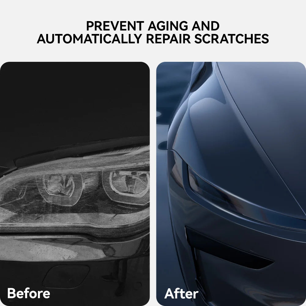 Tesla Model Y Juniper 2025-2026 Headlight & Foglight Protection Film