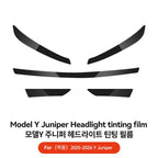 Tesla Model Y Juniper 2025-2026 Headlight & Foglight Protection Film