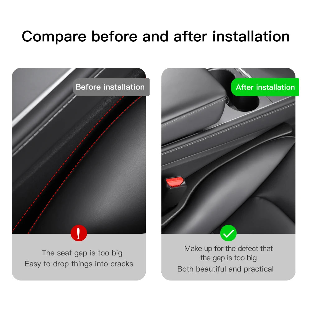 Tesarca Seat Gap Filler for Tesla Model 3 & Y Accessories