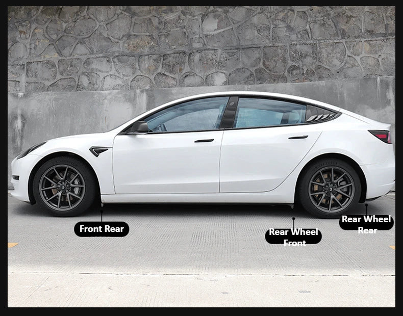 Hidden Special Mud Guard Fender for Tesla Model Y/3/3+ Highland 2025 Front and Rear Wheel Sand Shield Modification Accessories