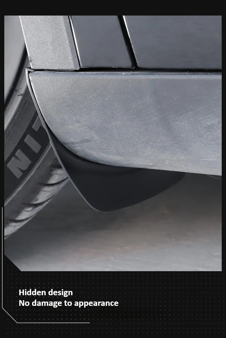 Hidden Special Mud Guard Fender for Tesla Model Y/3/3+ Highland 2025 Front and Rear Wheel Sand Shield Modification Accessories