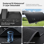 Tesla Model Y Juniper 2026 TPE Floor Mats with Door Sill Protection