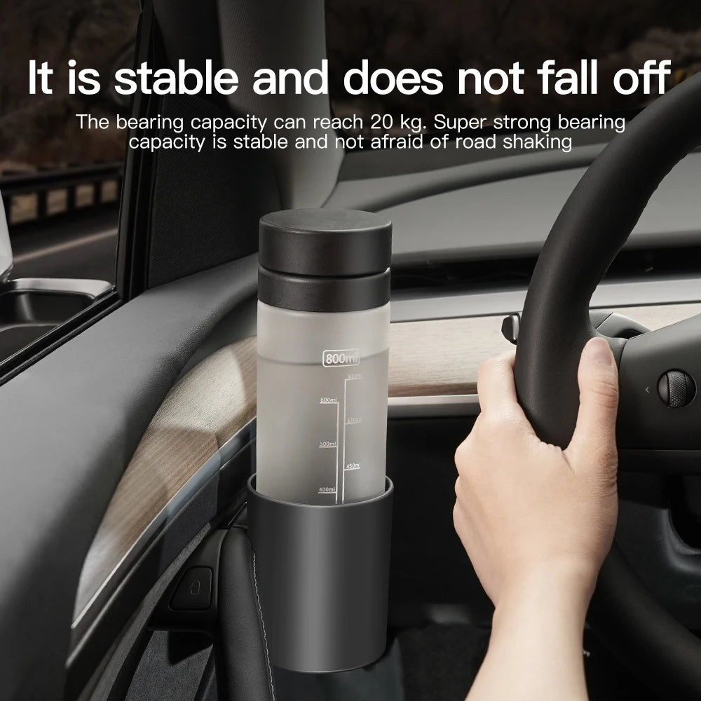 Tesla Model 3/Y Door Side Cup Holder Inserts (4-Piece Set) - TPE