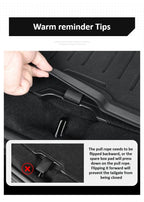 Tesla Model Y Launch/Juniper 2025 ABS Trunk Lid Handle Spare Box Cover Plate Handle Auxiliary Puller Car Accessories 2PCS