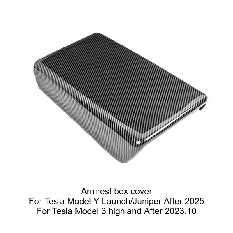 Tesla Model 3 Model Y Juniper 2025+ Armrest Console Cover Rear Air Vent Mask Holder Rear Protection Kick Panel Interior Trim