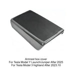 Tesla Model 3 Model Y Juniper 2025+ Armrest Console Cover Rear Air Vent Mask Holder Rear Protection Kick Panel Interior Trim