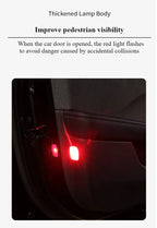 Tesla Model 3/Y/3 Highland Car Door Warning Light Auto Opening Door Anti-collision Sensor Strobe Flashing Alarm Signal Light