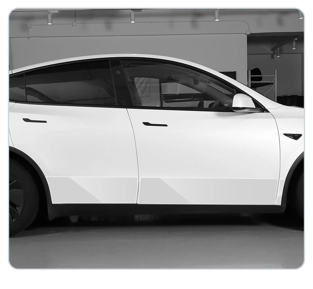 Tesla Model Y Juniper 2026 Door Edge Protection Film TPU Transparent