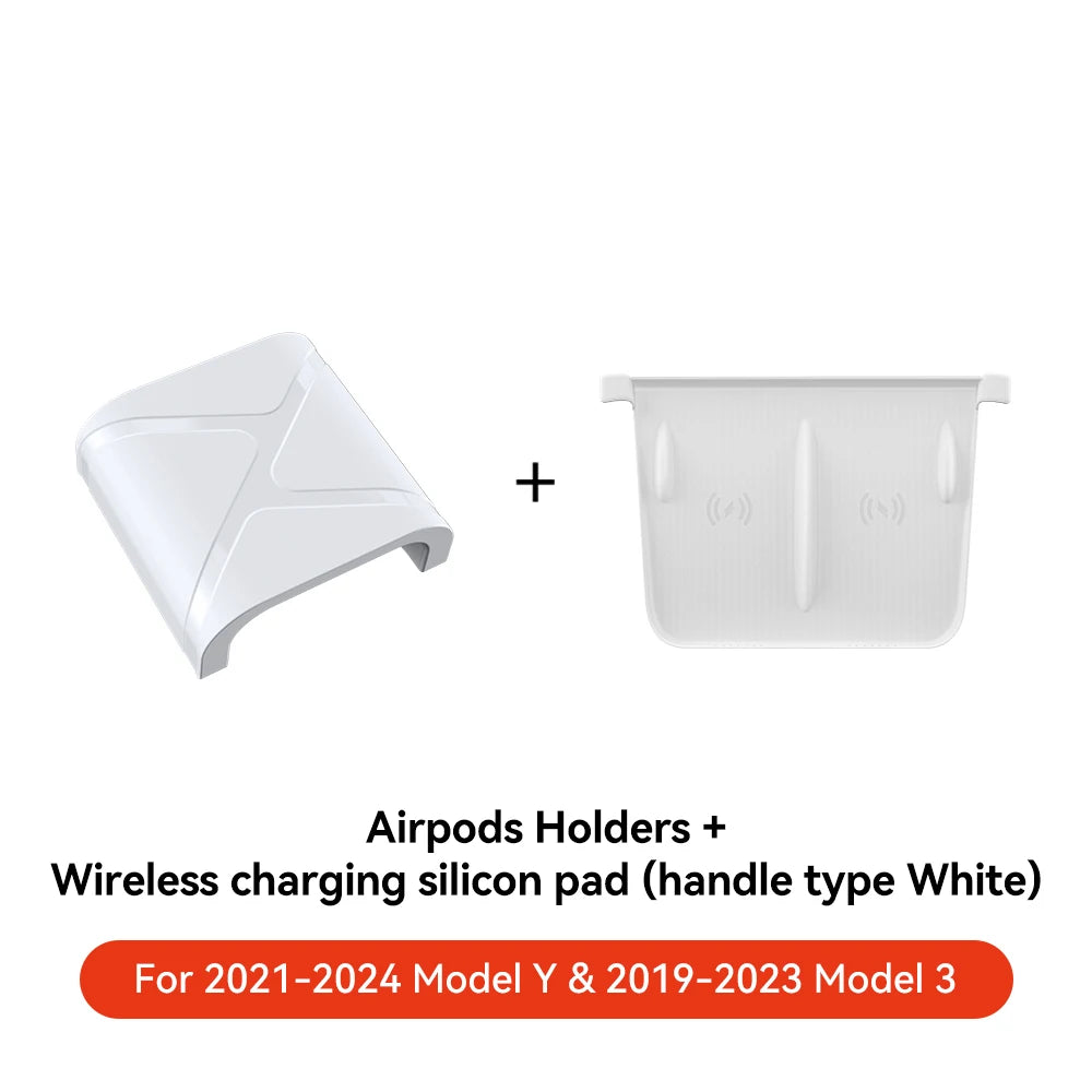 Tesla Model 3 & Y AirPods Wireless Charging Holder Limiter (2019-2026)