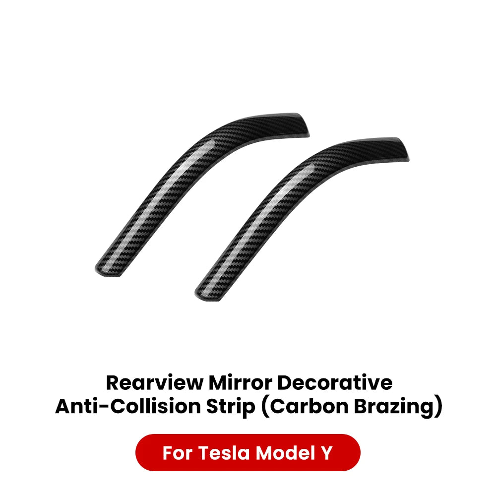Car Rearview Mirror Protector For Tesla Model 3 Y Highland Juniper 2021-2025 Mirror Protector Vehicle Anti-collision Strip