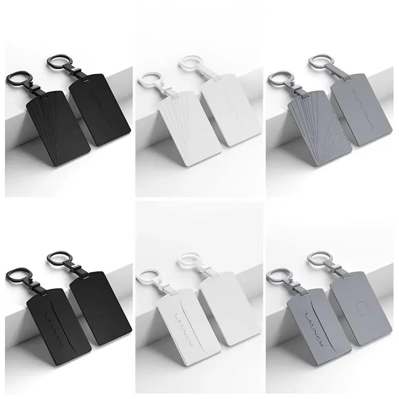 Tesla Model Y Launch/Juniper 2025 Car Key Card Protector Cover White Silicone Key Case Interior Accessory Key Card Holder