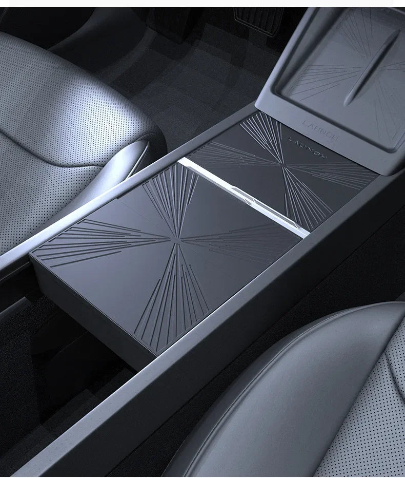 Tesla Model Y Juniper/Model 3 2025 Panel Sticker Central Control Water Cup Holder Protective Film Anti-slip Pads Interior
