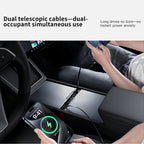 45W Hidden GaN USB Hub for Tesla Model 3 Highland & Model Y Juniper