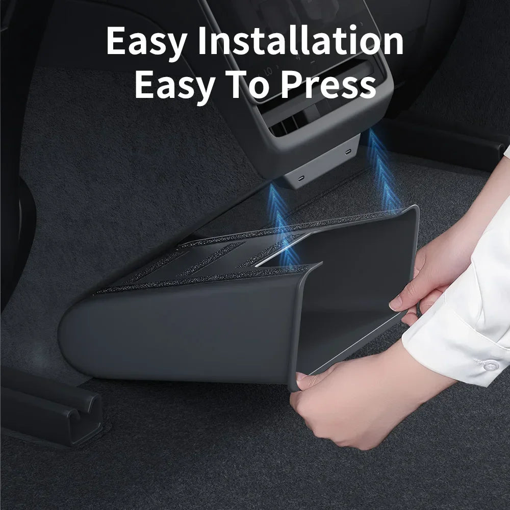 Tesla Model 3 Y Highland Rear Seat Trash Can Magnetic Storage Box Bin