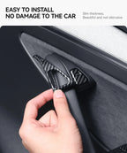 Tesla Model 3 Y Carbon Fiber Interior Door Button & Window Switch Trim