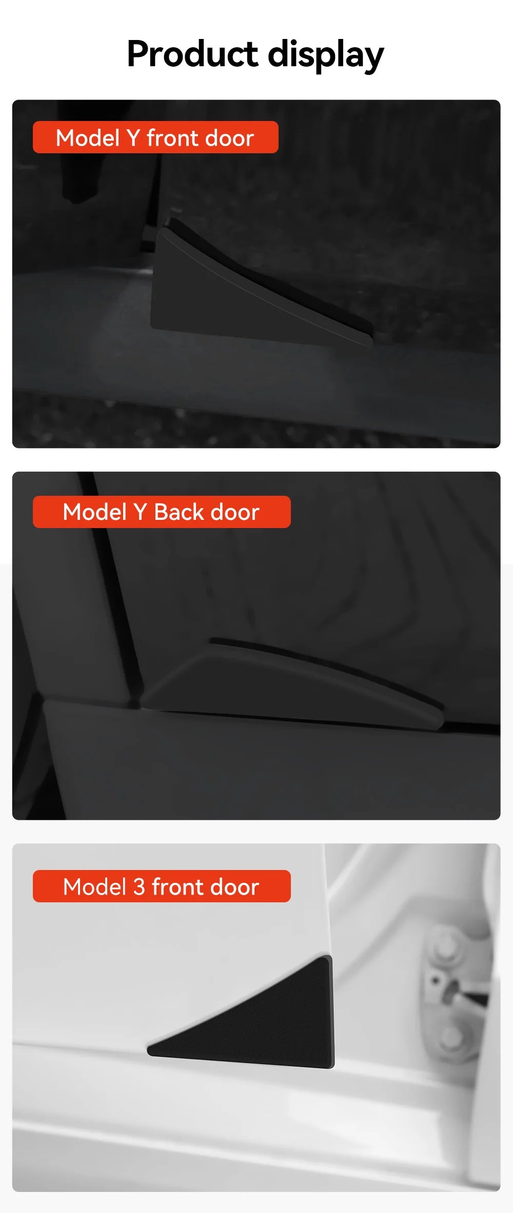 Tesla Model 3 Y Highland Juniper Door Edge Anti-Scratch Protection
