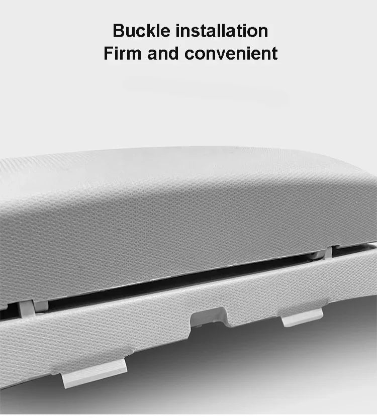 Car Glasses Case for Tesla Model Y Model 3 Highland 2017-2024+ Car Roof Sunglasses Storage Box Clip Roof Interior Accessories