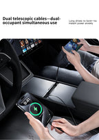 45W Hidden GaN USB Hub for Tesla Model 3 Highland & Model Y Juniper