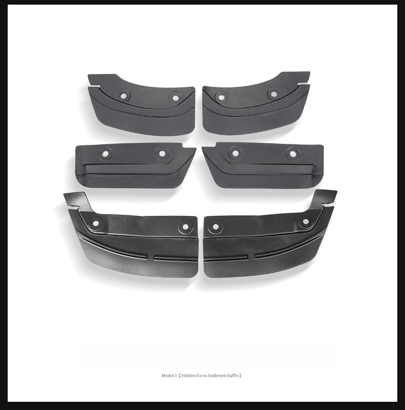 Hidden Special Mud Guard Fender for Tesla Model Y/3/3+ Highland 2025 Front and Rear Wheel Sand Shield Modification Accessories