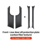 Tesla Model Y (2021-2026) TPE Door Sill Scuff Plate Protector