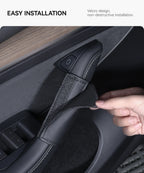 Tesla Model 3 Y Nappa Leather Interior Door Handle Protector 2021-2026