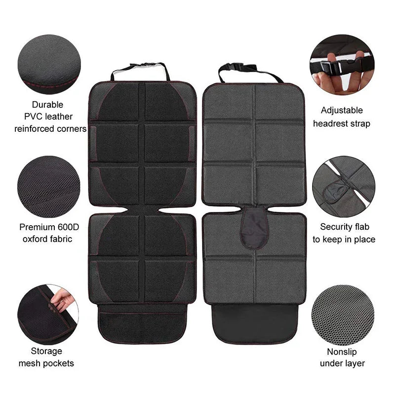 Car Seat Cover Protector for Child Kids Children for Tesla Model 3 Y Protective Pad Anti Dirt Kick Car Seat Covers Accessories