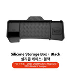 Tesla Model 3 Highland / Y Juniper Rear Screen Hidden Storage Box & Tissue Tray