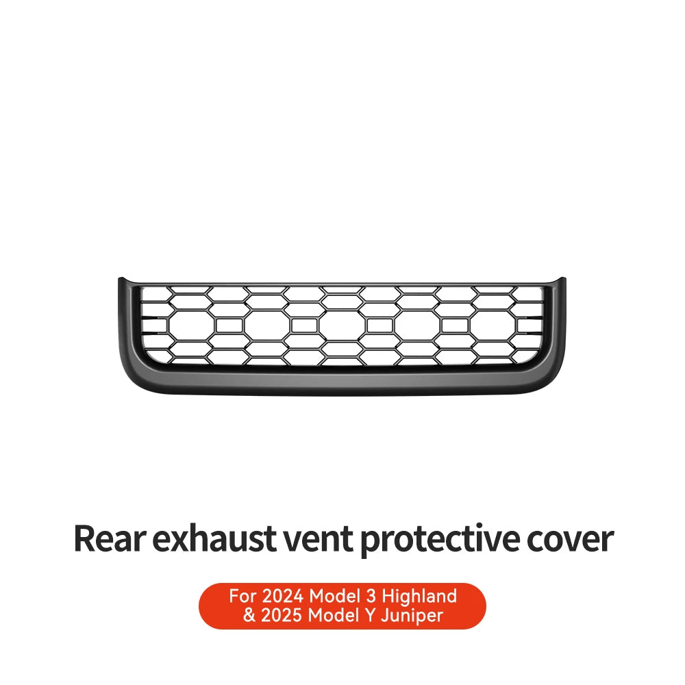 Tesla Model 3 Highland Rear Air Vent Protective Cover Anti-Blocking Grille