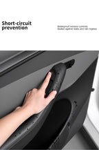 Tesarca Suede Door Button Cover for Tesla Model 3 Y Highland Juniper