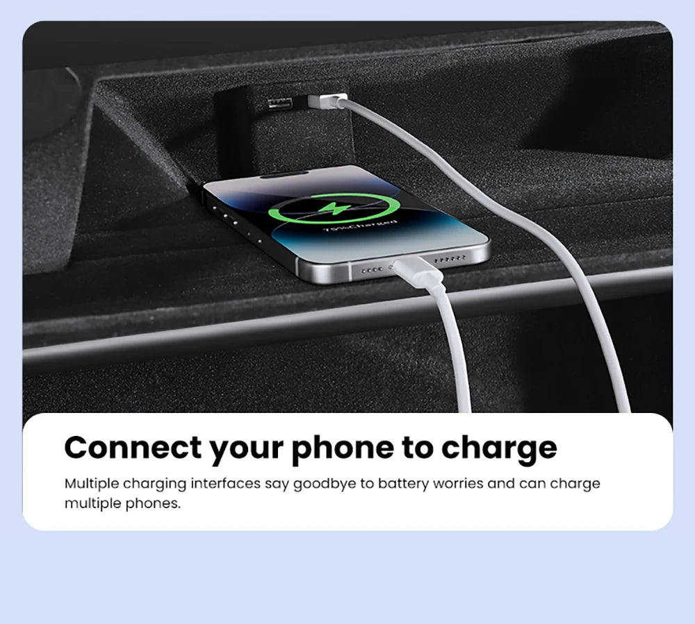 Tesla Model 3 Highland Model Y Juniper Glove Box Organizer Drawer