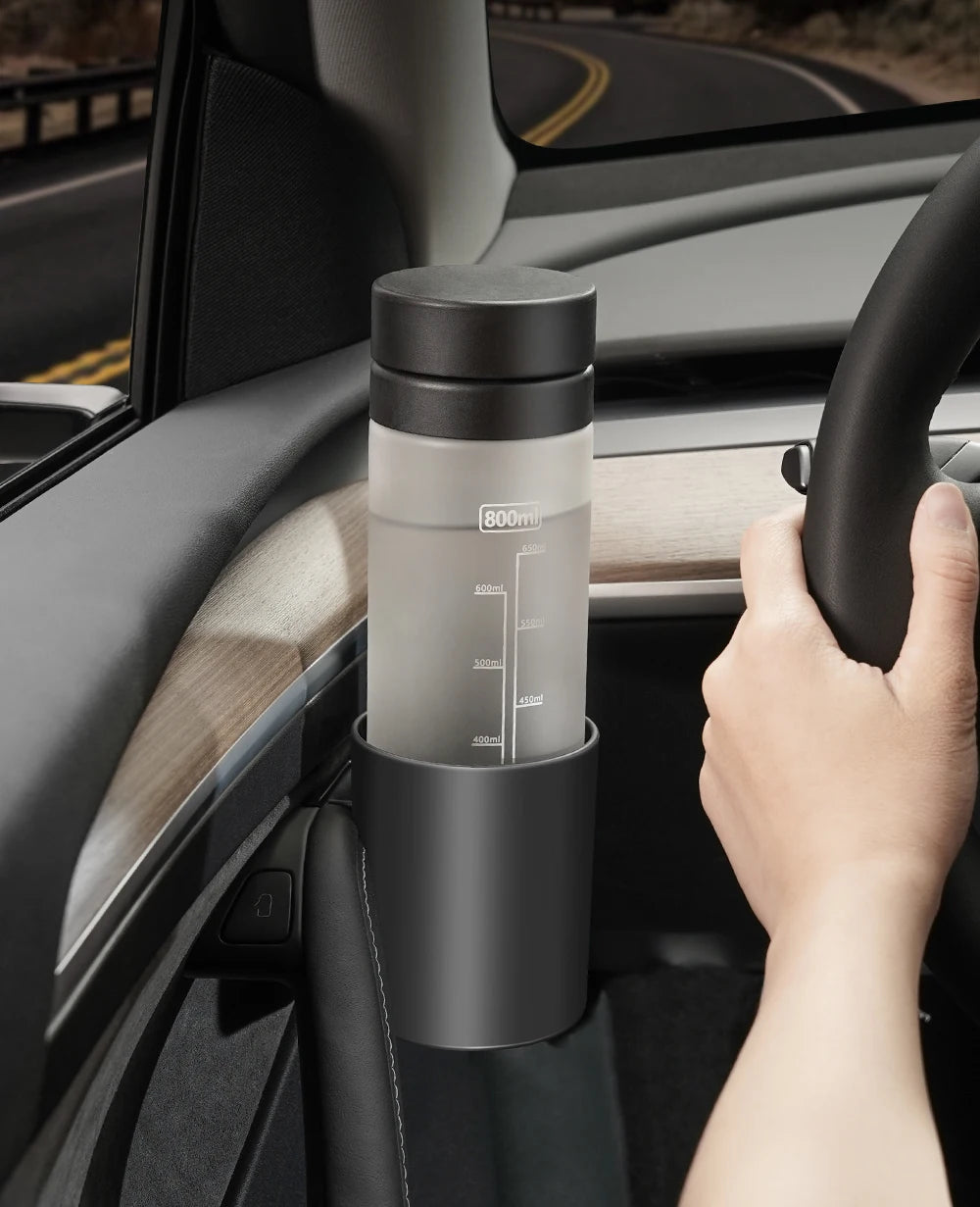 Tesla Model 3/Y Door Side Cup Holder Inserts (4-Piece Set) - TPE