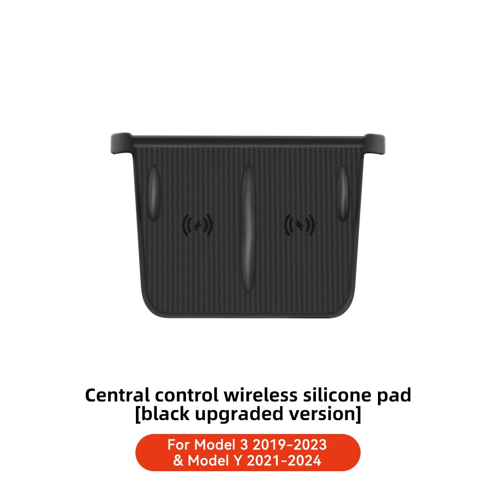 Tesla Model 3/Y (2021-2026) Silicone Wireless Charging Pad