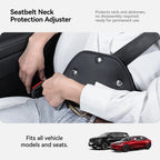 Universal Seatbelt Adjuster Neck Guard for Tesla Model 3 Y All Cars