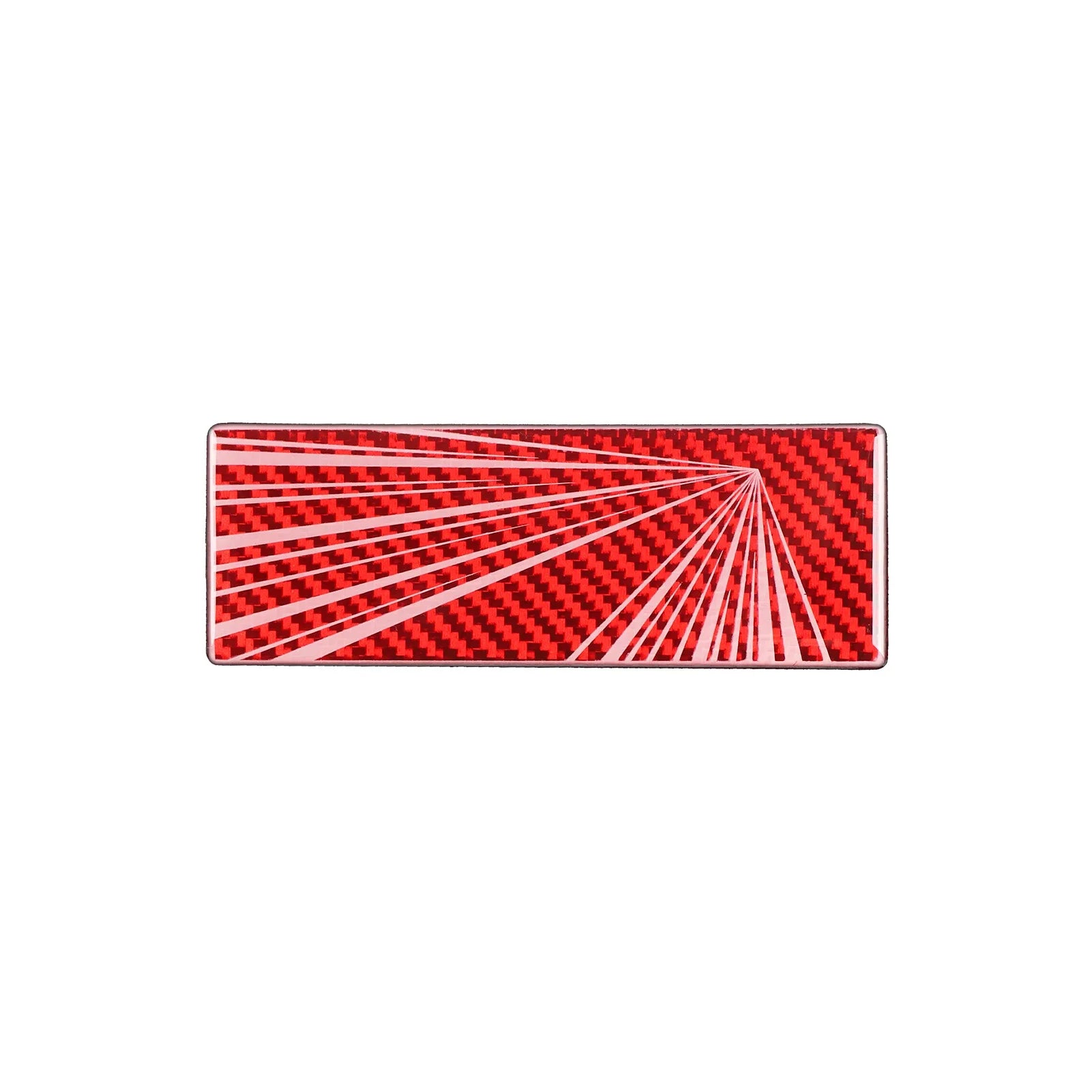 Vehicle Label Badge for Tesla Model 3/Y/S/X Juniper Tail Mark High Performance Creative Decor Real Carbon Epoxy Resin Sticker