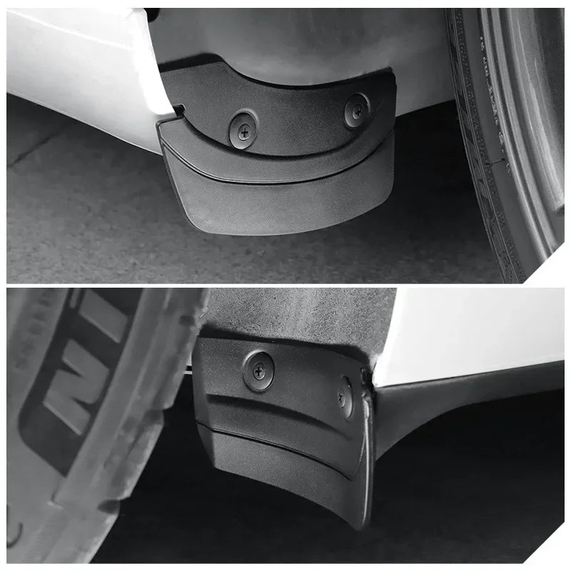 Hidden Special Mud Guard Fender for Tesla Model Y/3/3+ Highland 2025 Front and Rear Wheel Sand Shield Modification Accessories